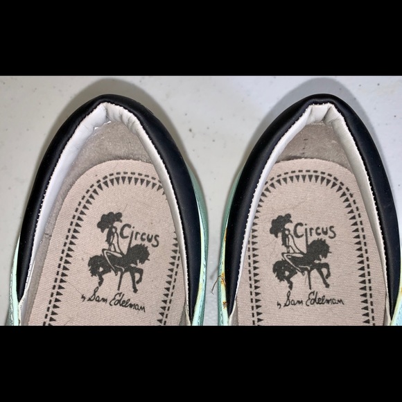 Sam Edelman Circus “Cruz” Black Mint Green 7.5 M. - Picture 3 of 7